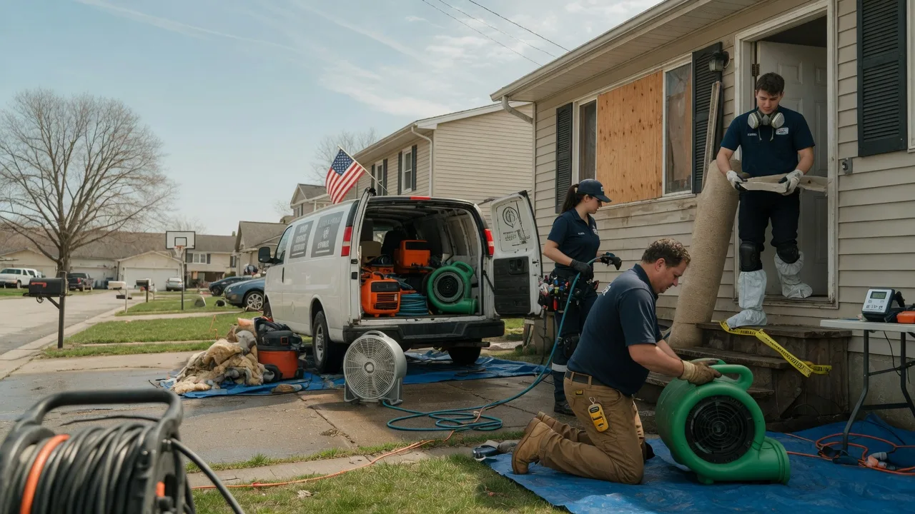 Water Damage Restoration in Mount Carmel, PA near me